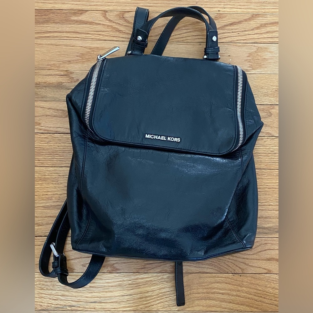Michael Kors ‘Lisbeth’ Leather Backpack